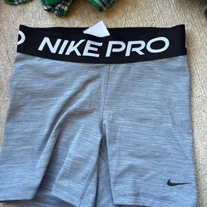 Nike Pro Dri-FIT Gray Shorts